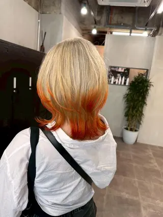 ミディアム ALLEN hair 京橋店のヘアスタイル