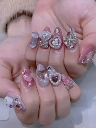 ネイル 長さだし専門店 M2　rikaのネイルデザイン