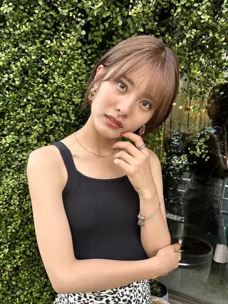 ショート カラー 🌼U24 ヘアデザインラボのヘアスタイル