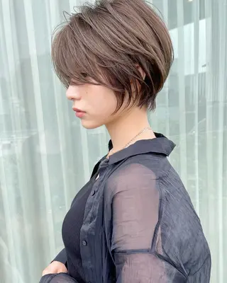 ショート 大人ショート特化/ カットモデル/表参道のヘアスタイル