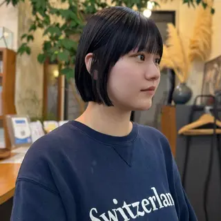 ショート ボブ/ショ ート/タカダアスミのヘアスタイル