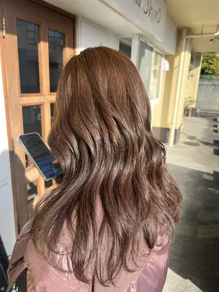 ロング 🫧ベージュカラー× レイヤー🫧HARUのヘアスタイル