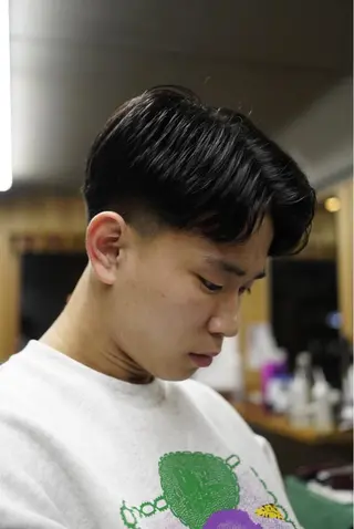 パーマ メンズ 関 晃哉のヘアスタイル