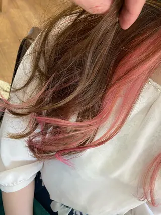 セミロング 西尾 隆介のヘアスタイル