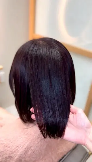 ショート カラー みな🫧艶カラー /似合わせカットのヘアスタイル