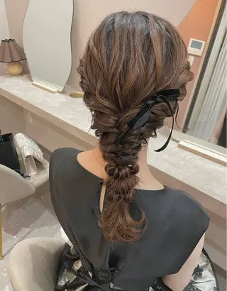 ロング ヘアアレンジ Mila chihiroのヘアスタイル