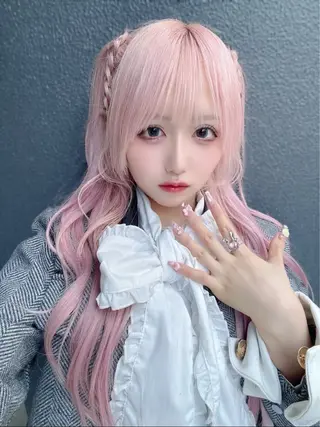ロング カラー 🫧miyu/艶カラ ーエクステ🫧のヘアスタイル