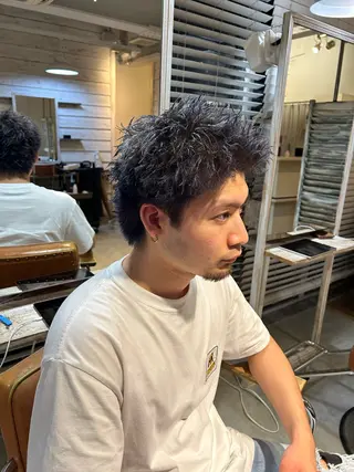 ショート メンズ 京谷 宥のヘアスタイル