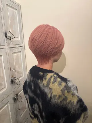 ショート カラー ルプラボウ/中村潤菜 /ボブヘアのヘアスタイル