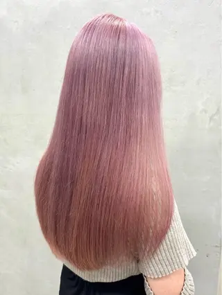 ロング カラー ヘアアレンジ 坂齋大地/レイヤー/ ミルクティーのヘアスタイル