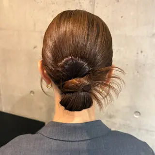 セミロング ヘアアレンジ サロンエイミー伏見店所属・伴 麻彩のその他イメージ