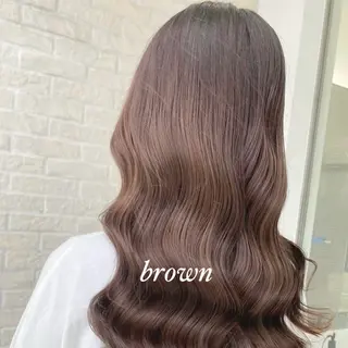 ロング カラー 成瀬スパイラル パーマ清水大隼のヘアスタイル