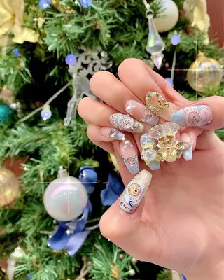 ネイル 3Dアートネイル💗 都築レナのネイルデザイン
