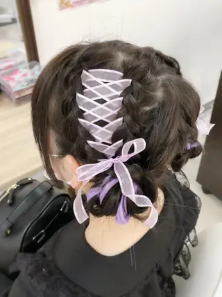 ヘアアレンジ 新宿ヘアセットメイク Asa-mのヘアスタイル