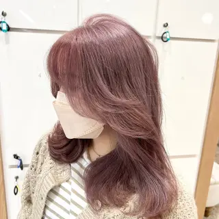 カラー ⛓ワンホンレイヤー 🥀🖤/あいりのヘアスタイル