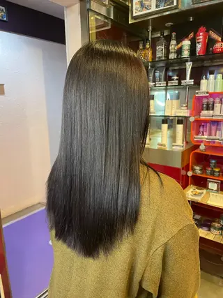 セミロング 👑派手髪/カット 👑ANRYのヘアスタイル