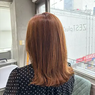 カラー りあの🎀 /暖色カラー🍒のヘアスタイル