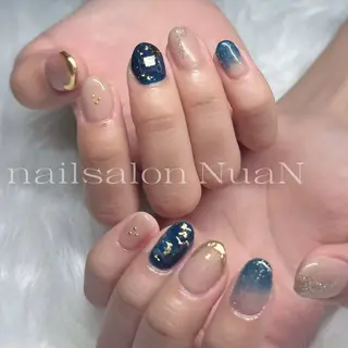 ネイル NuaN ミニモ停止中のネイルデザイン
