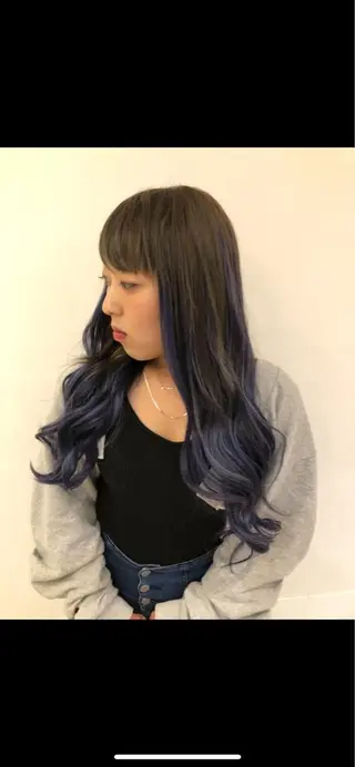 ロング カラー なかがわ せいかのマツエク・マツパデザイン