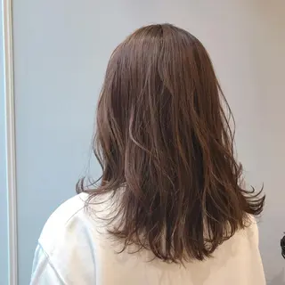 セミロング カラー 大人可愛いHair ❤︎Ayakoのヘアスタイル