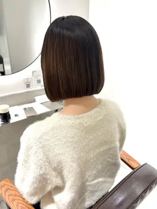 ショート 銀座No.1髪質改善 縮毛矯正/本木のヘアスタイル