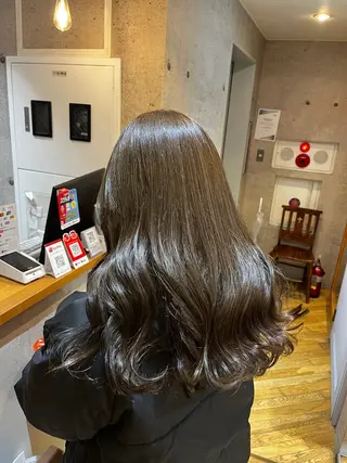 カラー rina 🤍のヘアスタイル