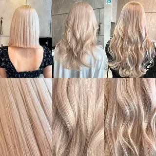 セミロング カラー 🌹TikTok４万 ﾌｫﾛﾜｰ🌹AKIのヘアスタイル