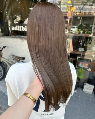 ロング カラー 玉木 育実のヘアスタイル