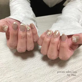 ネイル private_ salon.Leaのネイルデザイン