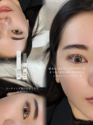 マツエク・マツパ Une fleur 𝙆𝘼𝙉のマツエク・マツパデザイン