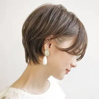 ショート 佐々木 綾のヘアスタイル