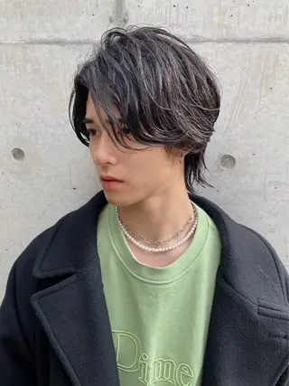 ショート カラー パーマ ヘアアレンジ メンズ メンズ特化酒井翔太 /メンズカット/名駅のヘアスタイル