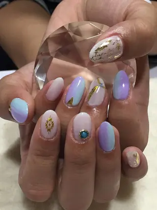 ネイル Sympa 𝓜iwako🐰ᩚのネイルデザイン