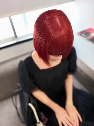 ショート 艶髪/Sherry 淀屋橋肥後橋店のヘアスタイル