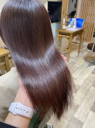 セミロング 髪質改善✨ 角谷　勇のヘアスタイル