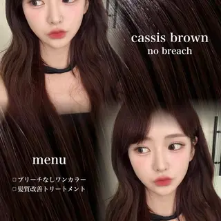 カラー トレンドヘア/ 透明感カラー/アヤノのヘアスタイル