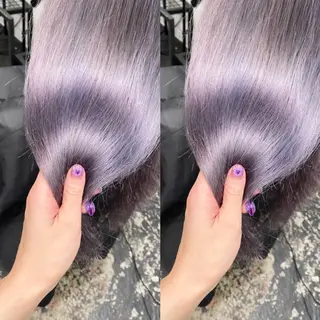 カラー サイレント美容師 アイリィのヘアスタイル