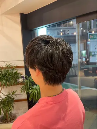 メンズ こがねざわみさき 🦭透明感カラーのヘアスタイル