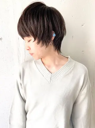 ショート ショート✨ボブ✨代表 新田見美仁のヘアスタイル