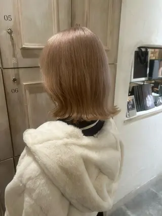 カラー 韓国風／ハイトーン 砂原洋介のヘアスタイル