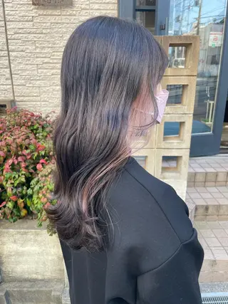 ロング 【aini天王寺】 𝐚𝐢𝐫𝐢✂︎のヘアスタイル