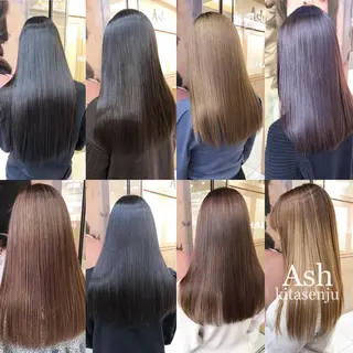 ロング パーマ 丸みショートボブ/ タッセルボブ 吉野のヘアスタイル