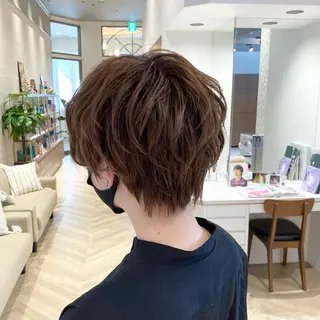 ショート 山根 賢樹のヘアスタイル
