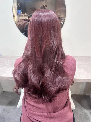 ロング カラー ピンクカラー/ mana🎀のヘアスタイル