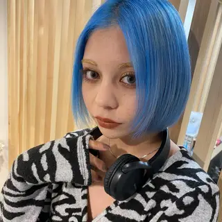 カラー サイレント美容師 アイリィのヘアスタイル