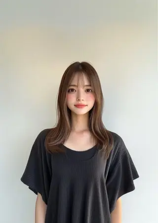 ロング 安保航太 /韓国風レイヤーのヘアスタイル