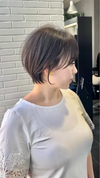 ショート 上野 竜馬のヘアスタイル