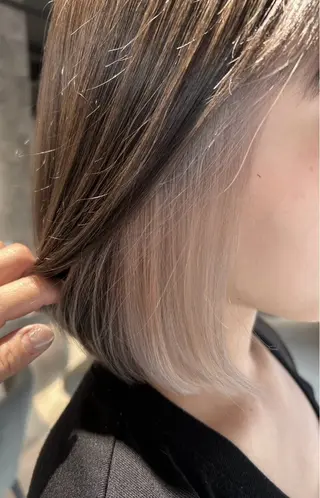 ミディアム カラー ✨BLANCA SAYAKA✨のヘアスタイル