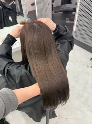 ロング カラー 🥂上品ワンホンヘア 🥂nozomiのヘアスタイル