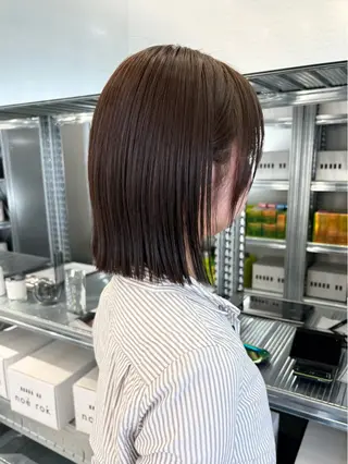 ショート カラー ✨縮毛矯正/ボブ✨ 佐藤 さくらのヘアスタイル